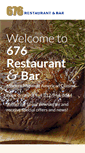 Mobile Screenshot of 676restaurant.com